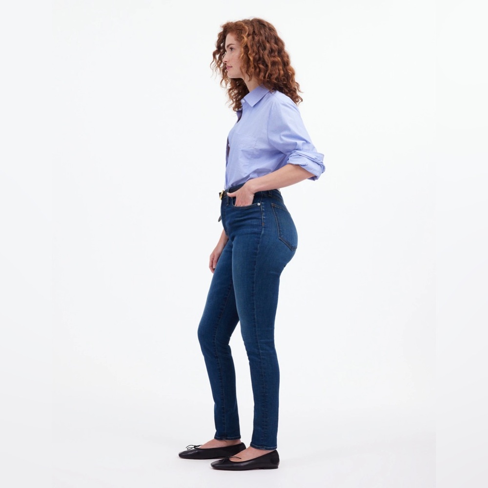 NWT Madewell 10” Curvy High Waist Skinny Jeans 23